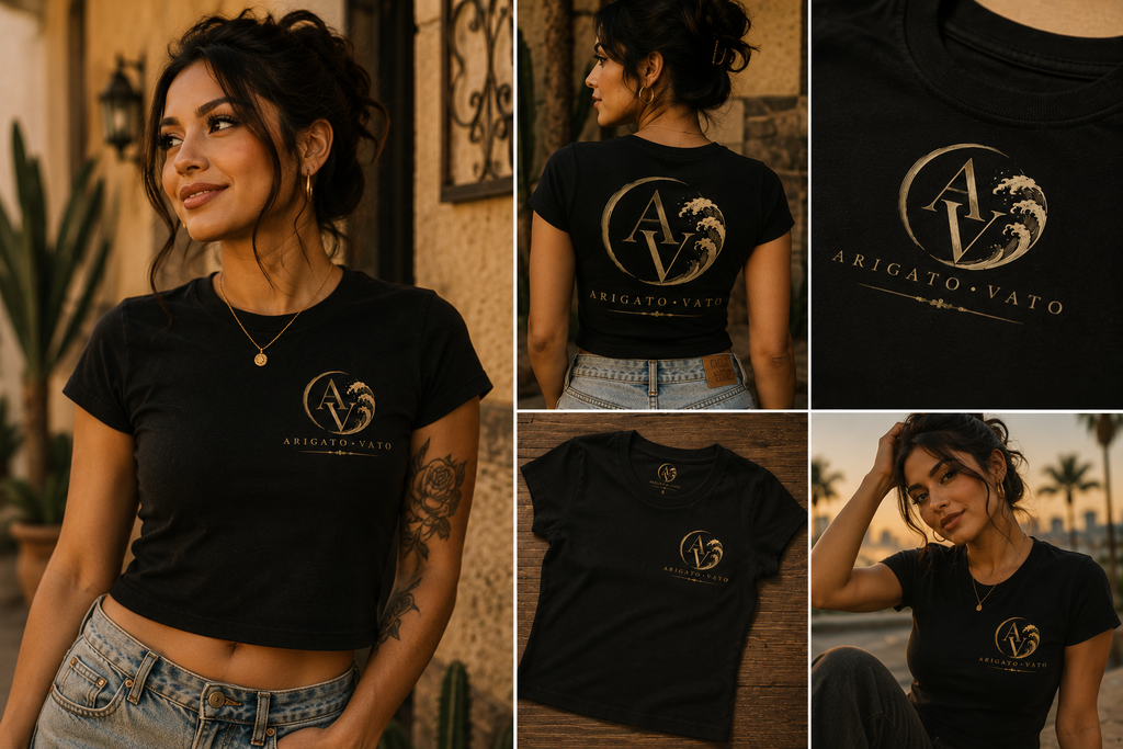 Women’s AV Logo Crop Top